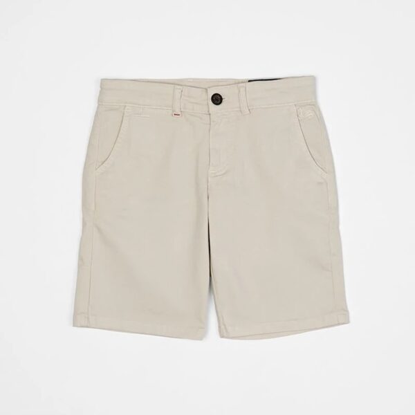 pantalón scotta corto beige niño