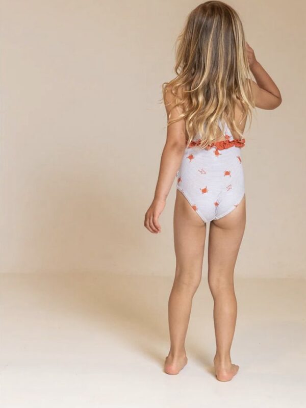 Bañador niña cangrejo
