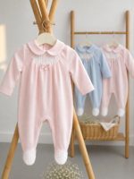 Pijama bebé rosa