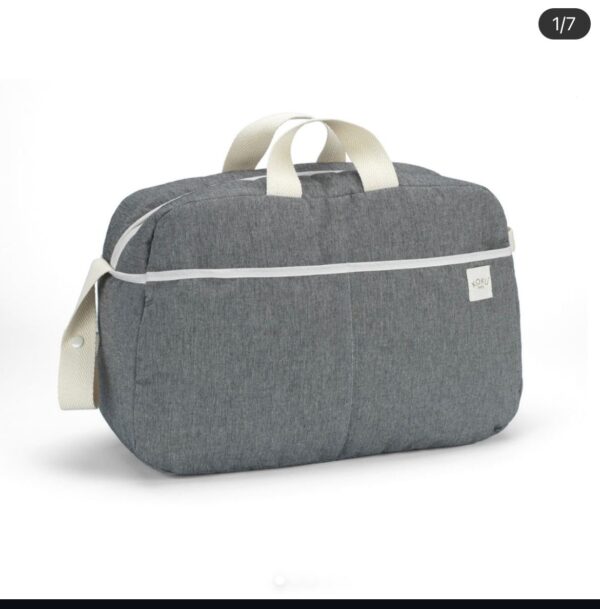 Bolso maternal  gris 30x47