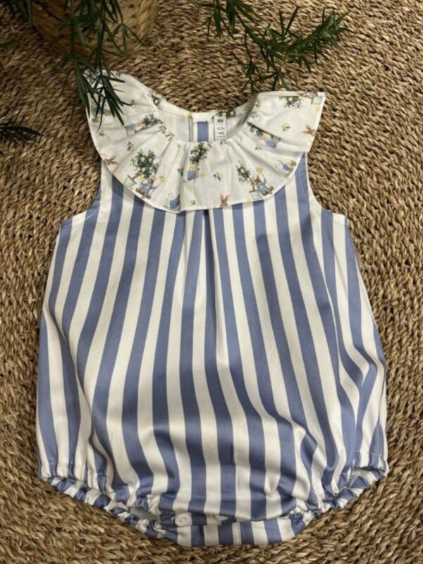 Pelele rayas cuello