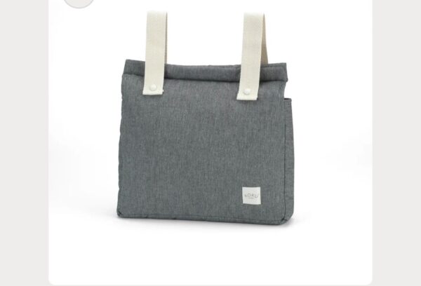 Bolso gris 30x34