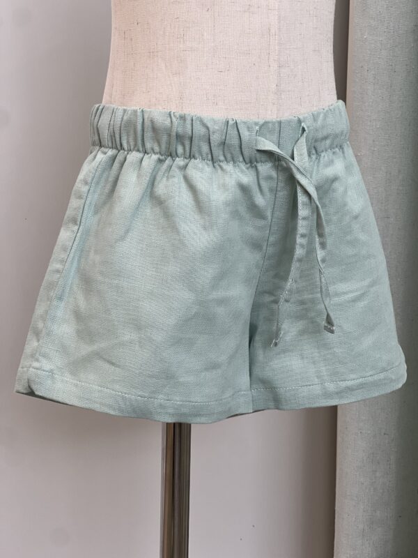 Pantalón corto lino