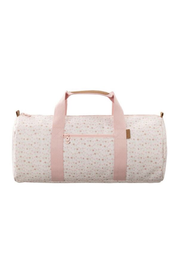 Bolsa viaje flores rosa