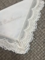 Pañuelo bautizo beige
