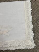 Pañuelo bautizo beige