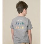 Camiseta gris logo Scotta