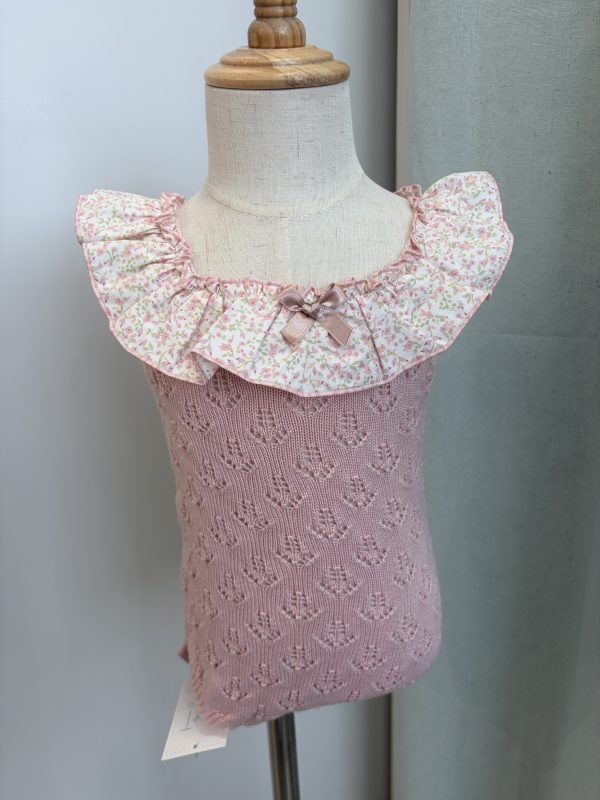 Ranita Rosa maquillaje con volante