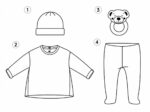 Set de pijamas recién nacido