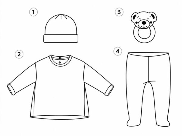 Set de pijamas recién nacido