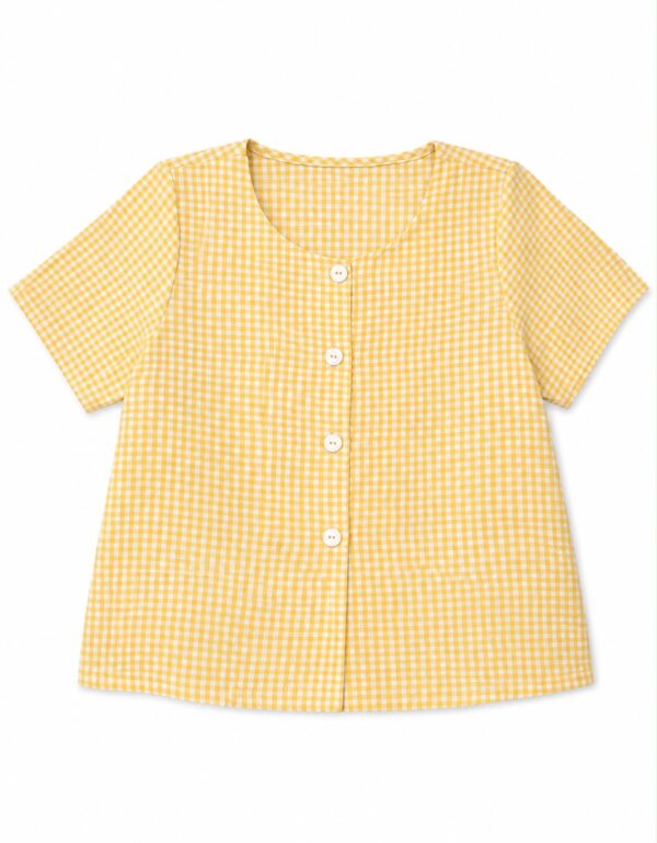 Blusa amarilla mamá