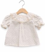 Blusa beige lunares