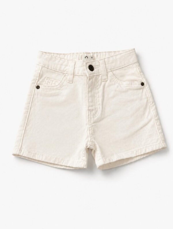 Pantalón corto blanco
