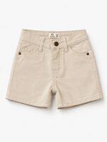 Pantalón corto beige