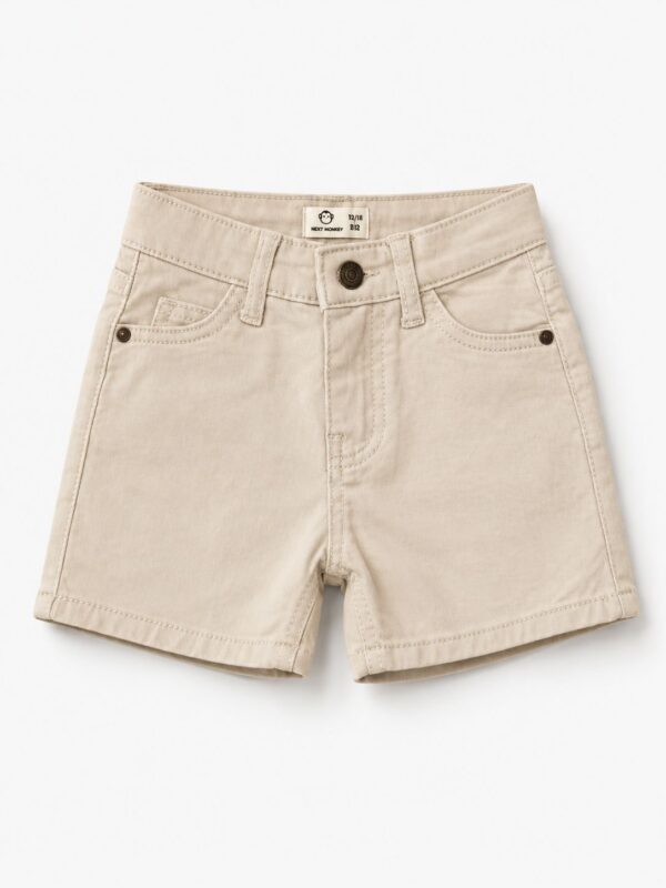 Pantalón corto beige