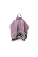 Mochila pequeña morada pavo real