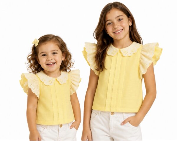 Blusa manga doble