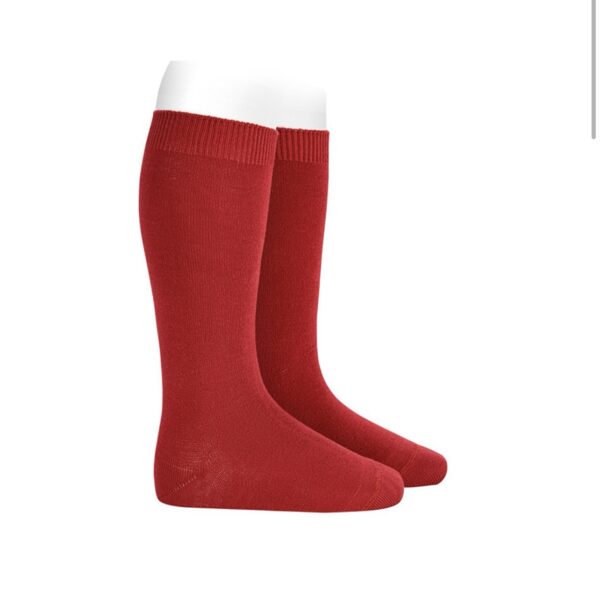 Calcetín color 578 cóndor red velvet