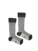 Calcetín Espiga Gris-Antracita