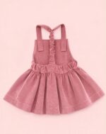 Vestido pana rosa