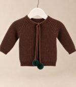 Conjunto perlado chocolate