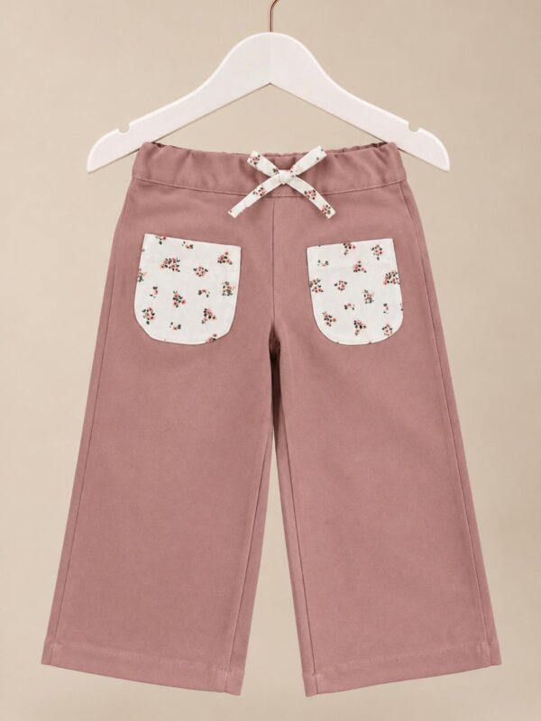 Pantalón bolsillo miniflor