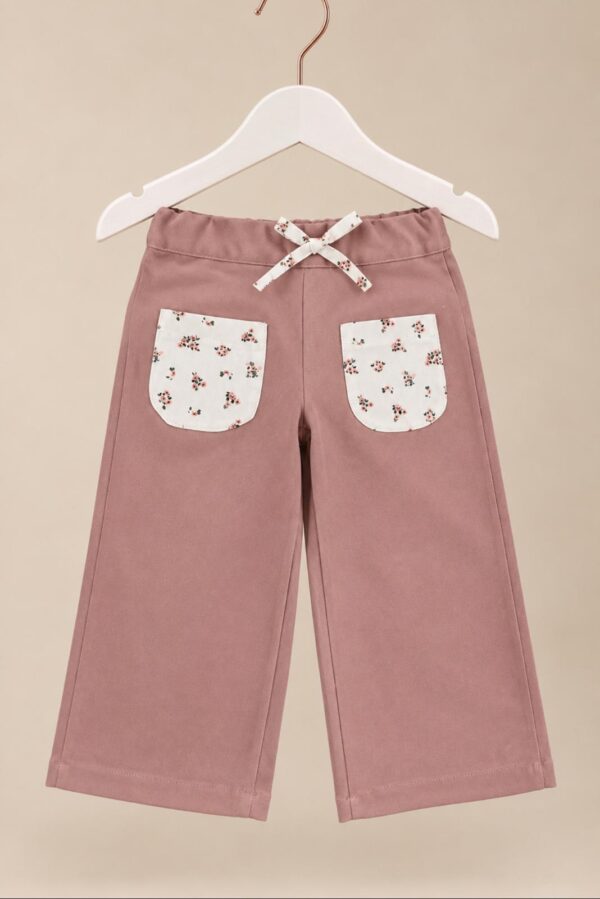 Pantalón bolsillo miniflor