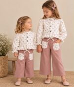 Pantalón bolsillo miniflor