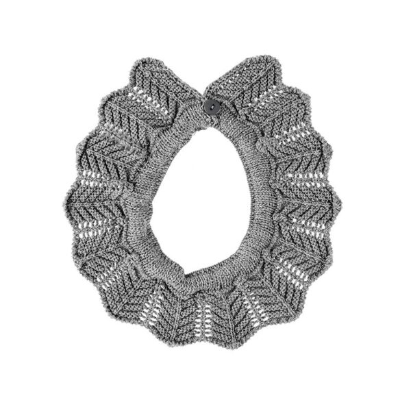Cuello punto links calado GRIS CLARO 230