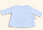 Blusa cruzada celeste