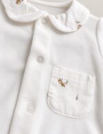 Pijama bebé blanco estampado