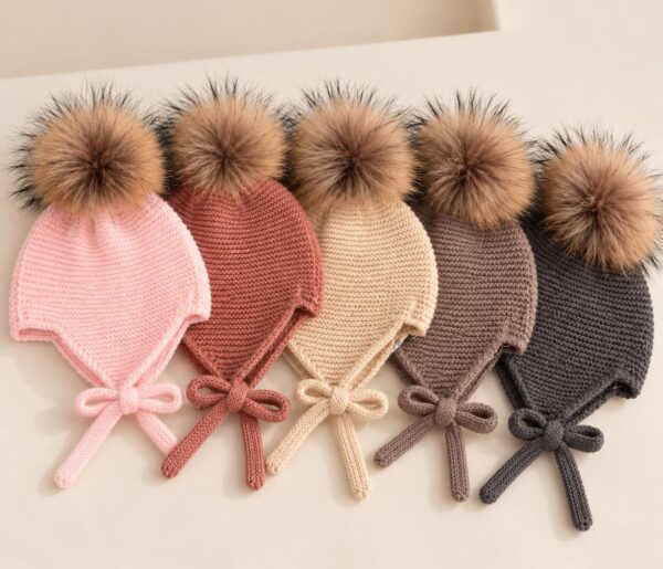 Gorro pompón ocas