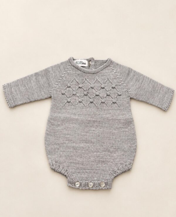 Pelele bodoques oca’s gris claro