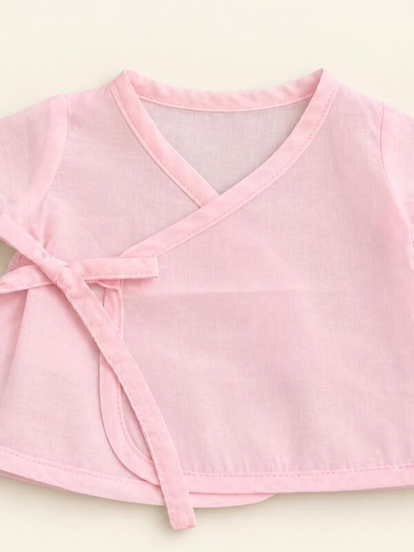 Blusa cruzada rosa