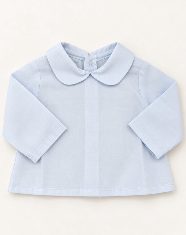 Blusa bebé Andrea celeste