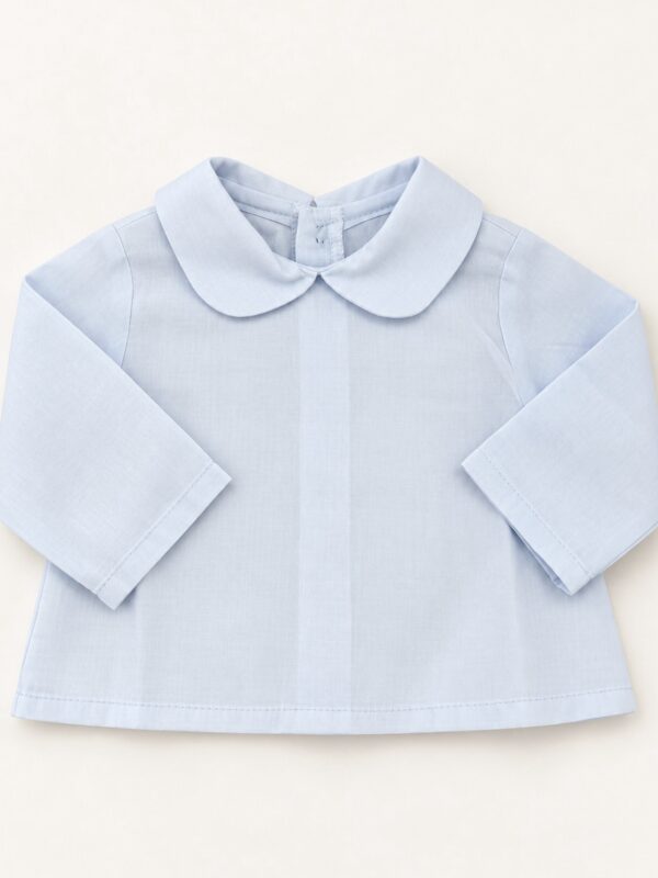 Blusa bebé Andrea celeste